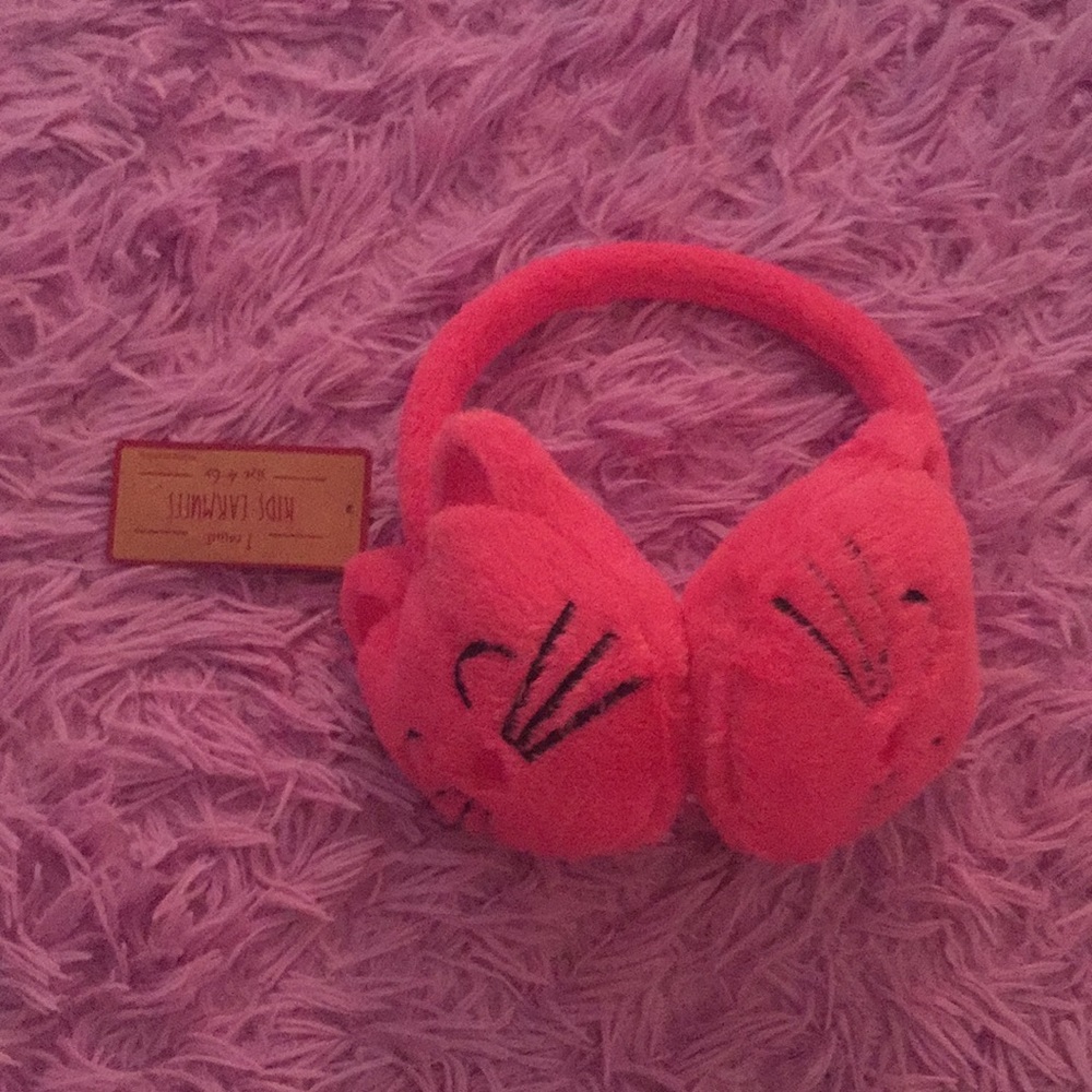 Kids cat earmuffs